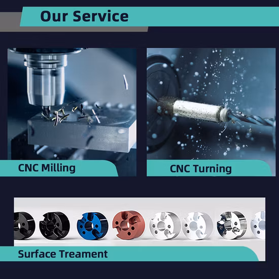 Pièces personnalisées en usine OEM Pièces en aluminium/acier inoxydable Tournage CNC
